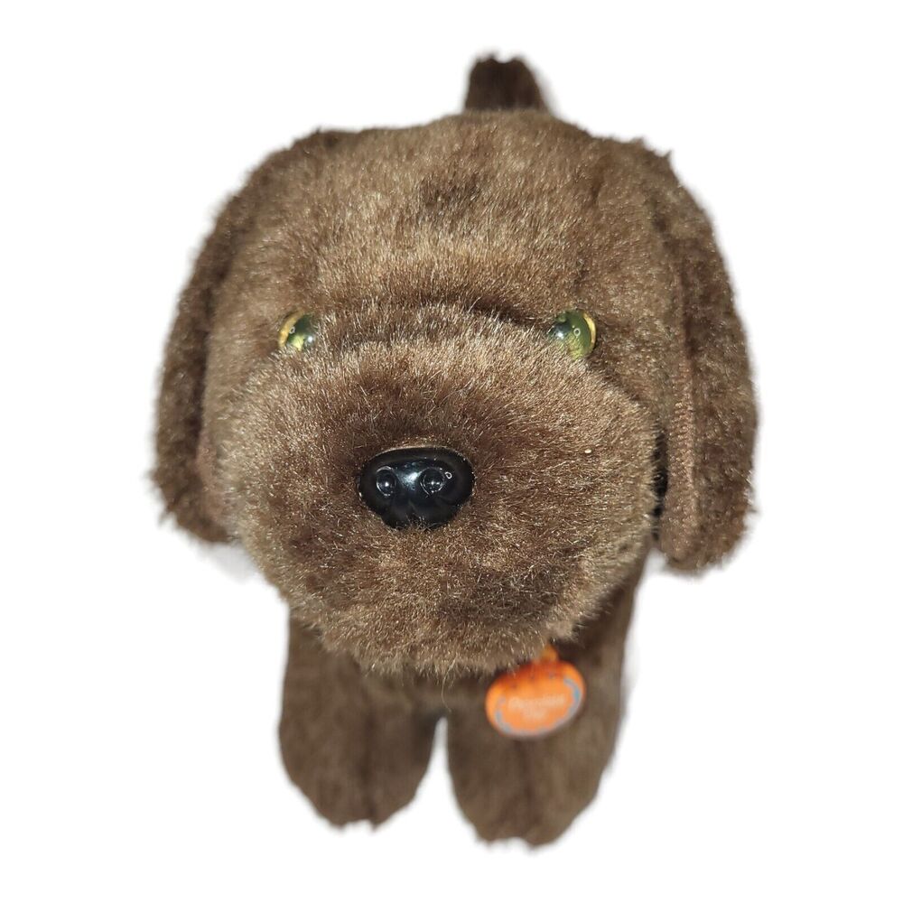 American Girl Plush‎ Brown Hard Body Chocolate Chip Lab Puppy Dog F0886 2011 6"